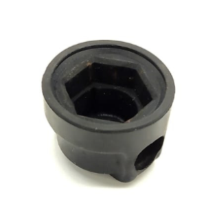 Cache écrou avec trou Minimotors (passage cable moteur)
