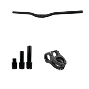 Kit guidon + potence + adaptateur de potence Compatible Dualtron