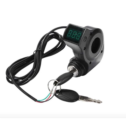 Contacteur à clé + voltage batterie Dualtron Voltee