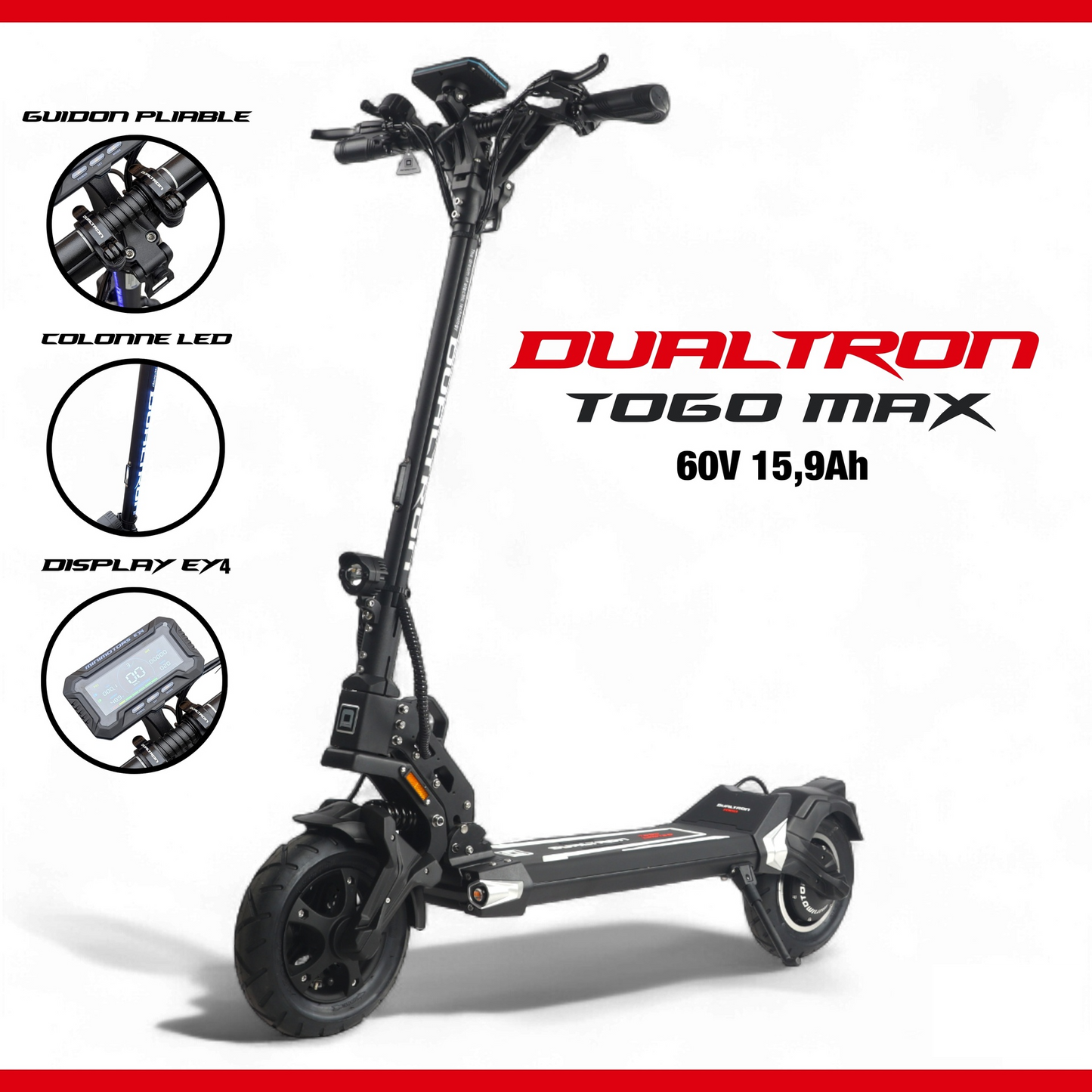 Dualtron Togo MAX 60V 16A Version 2025