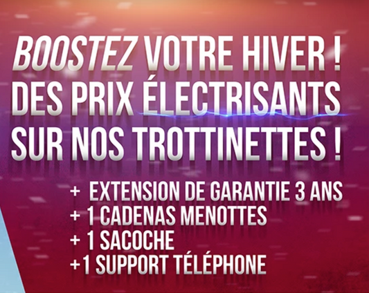 Garantie 3 ans| Antivol | Sacoche | Support Tel | Valeur 500 € (offert)
