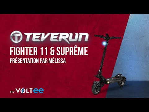 Trottinette électrique Teverun Fighter 11 et 11+ By Minimotors (60V25AH -  60V35AH) IPX5 à seulement 2899 € sur